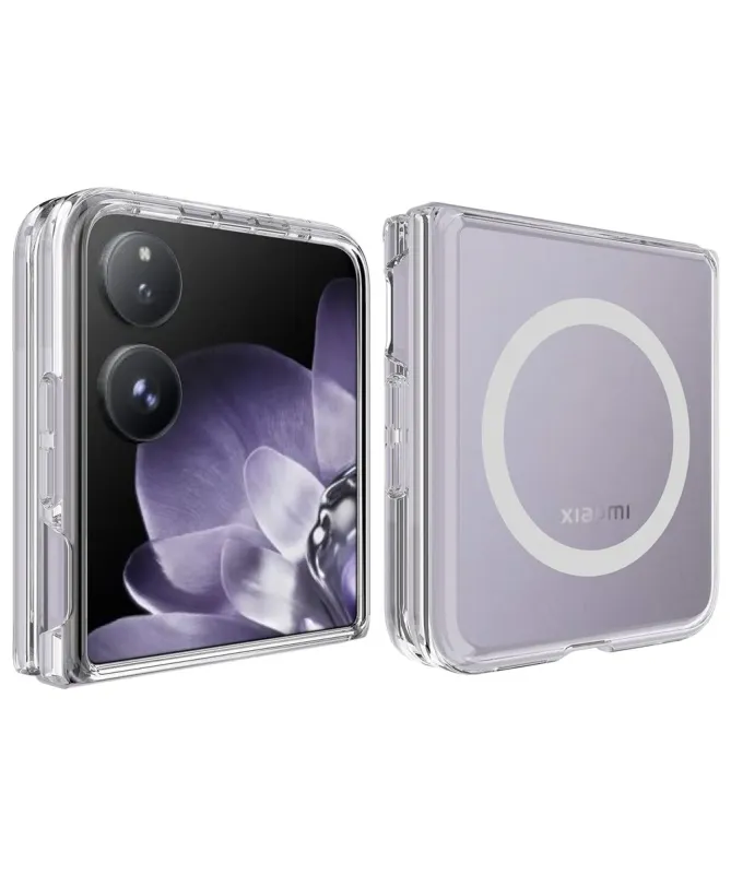 Coque Xiaomi Mix Flip 2 Transparente MagSafe | Sorra