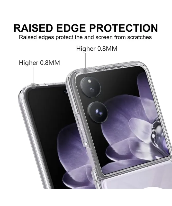 Coque Xiaomi Mix Flip 2 Transparente MagSafe | Sorra