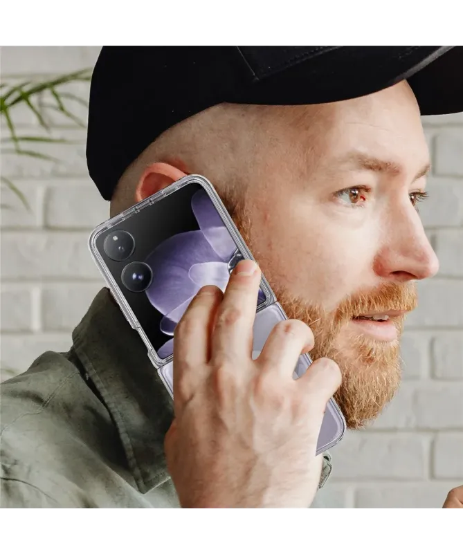 Coque Xiaomi Mix Flip 2 Transparente MagSafe | Sorra