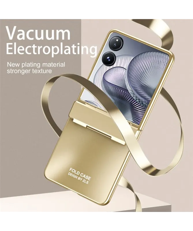 Coque Xiaomi Mix Flip 2 Protection Charnière Métallisée