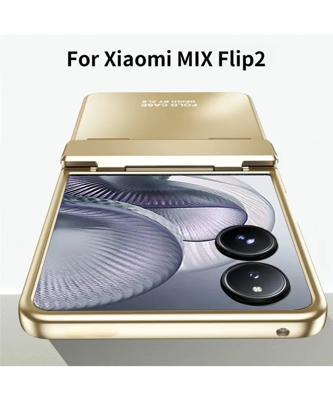 Coque Xiaomi Mix Flip 2 Protection Charnière Métallisée