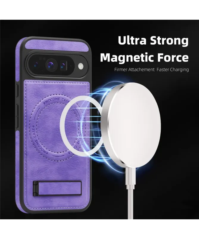 Coque Google Pixel 10 / 10 Pro MagStand Cuir