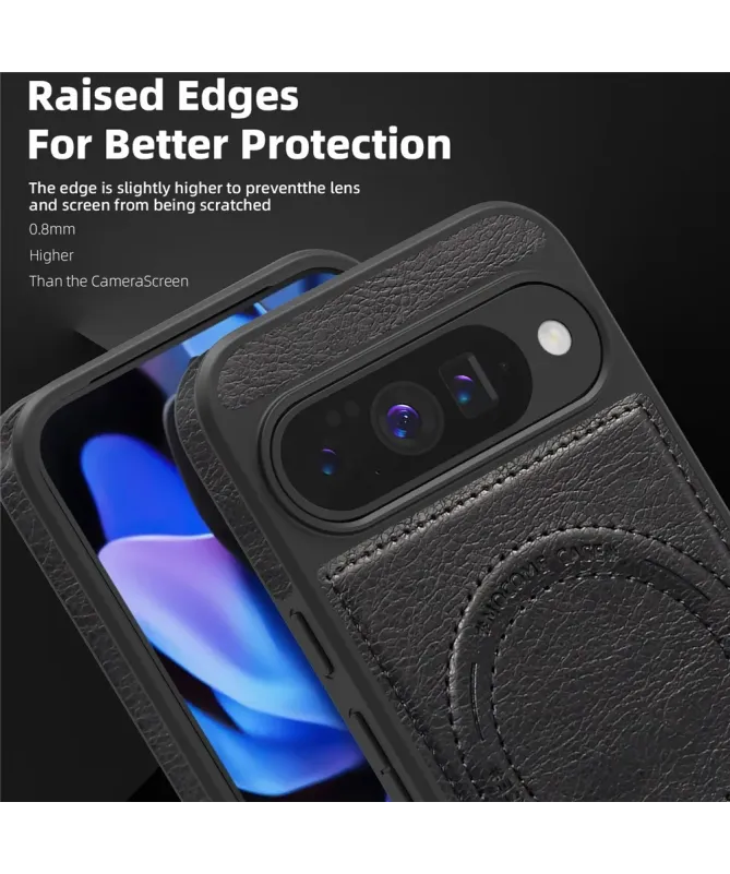 Coque Google Pixel 10 / 10 Pro MagStand Cuir