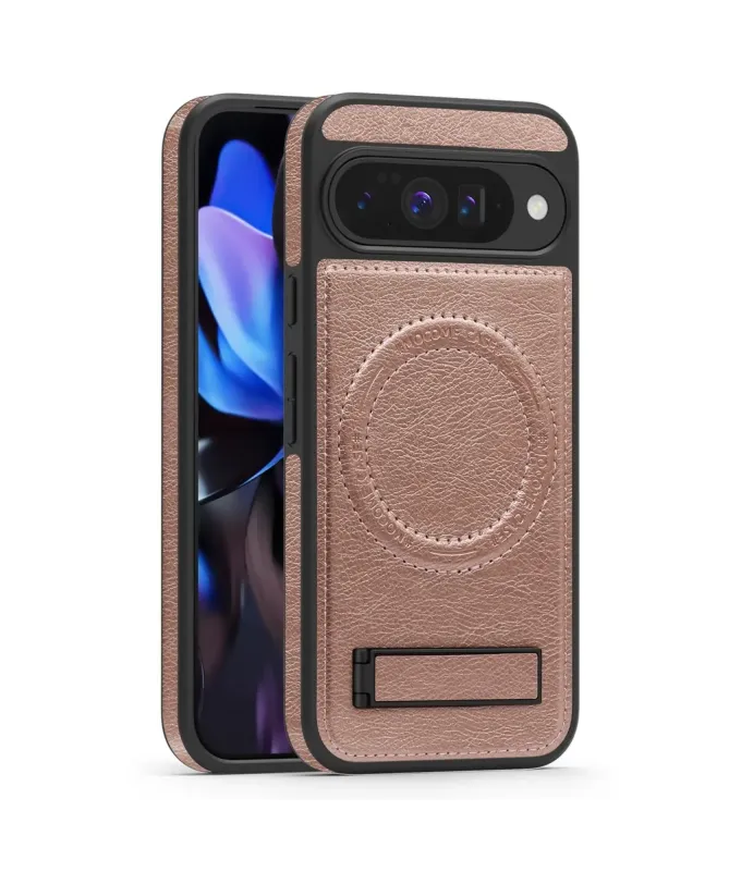 Coque Google Pixel 10 / 10 Pro MagStand Cuir