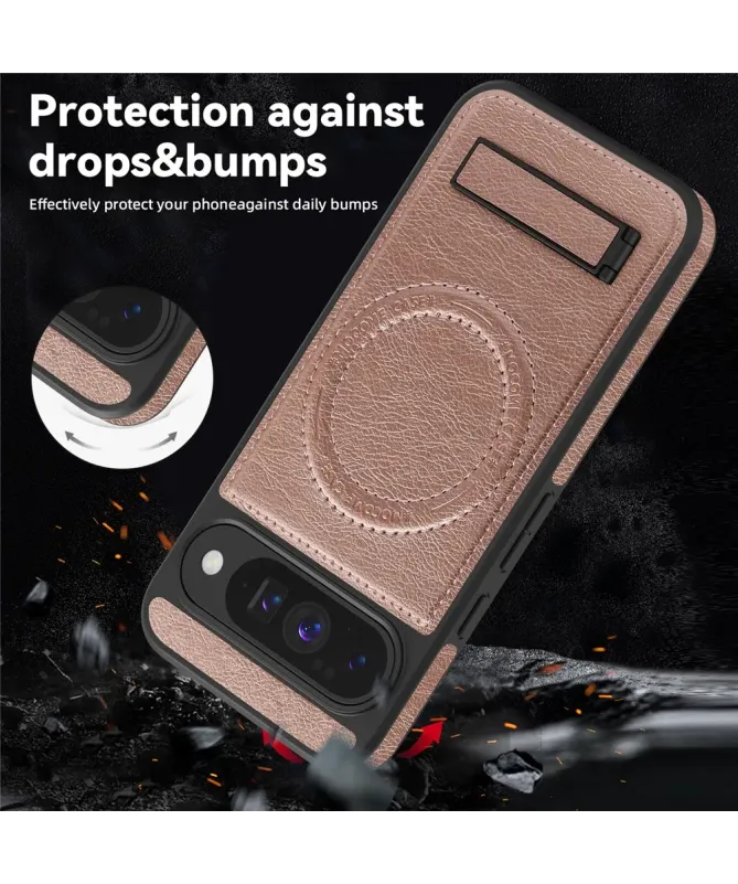 Coque Google Pixel 10 / 10 Pro MagStand Cuir