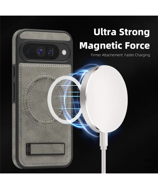 Coque Google Pixel 10 / 10 Pro MagStand Cuir