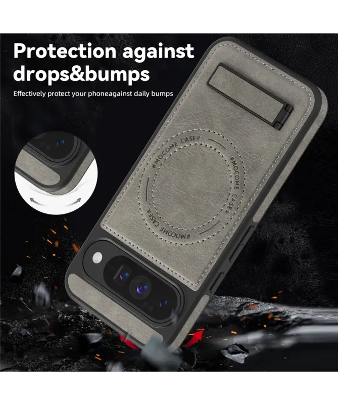 Coque Google Pixel 10 / 10 Pro MagStand Cuir