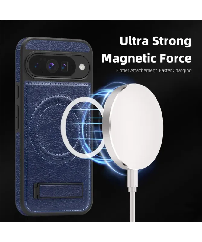 Coque Google Pixel 10 / 10 Pro MagStand Cuir