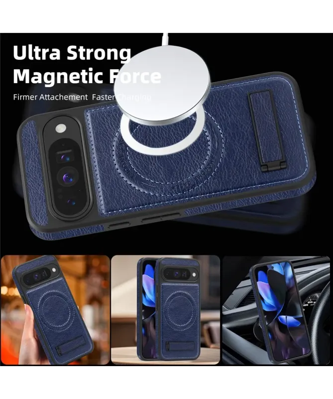 Coque Google Pixel 10 / 10 Pro MagStand Cuir
