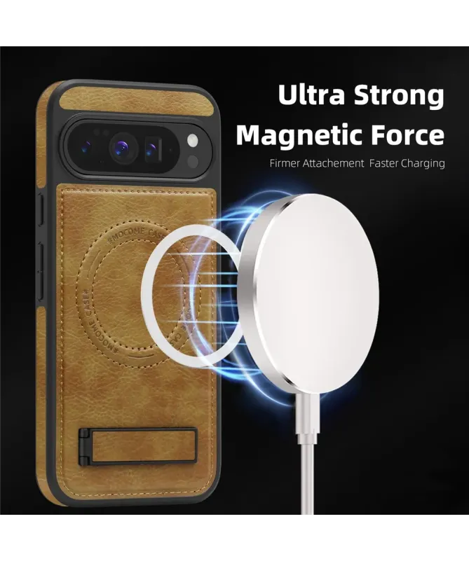 Coque Google Pixel 10 Pro XL MagStand Cuir