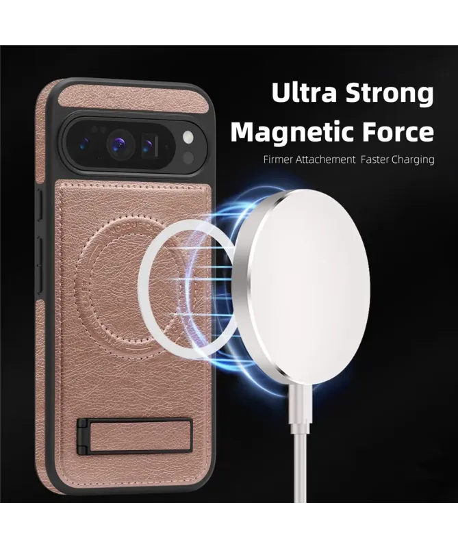 Coque Google Pixel 10 Pro XL MagStand Cuir