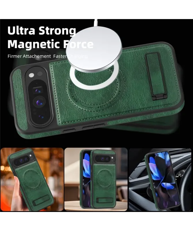 Coque Google Pixel 10 Pro XL MagStand Cuir