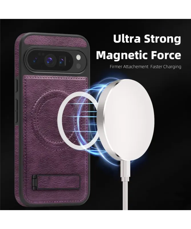 Coque Google Pixel 10 Pro XL MagStand Cuir