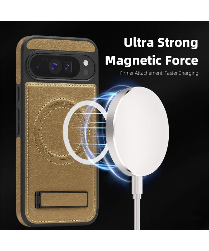 Coque Google Pixel 10 Pro XL MagStand Cuir