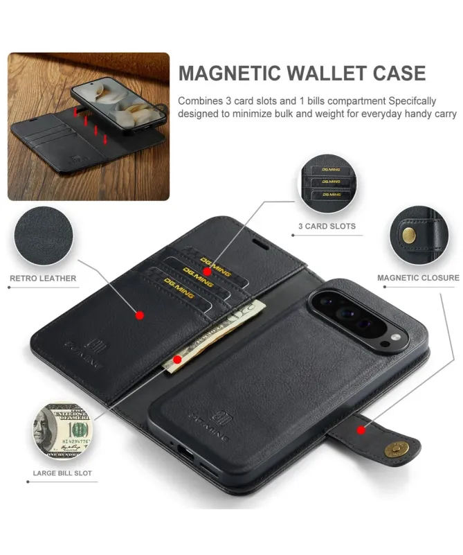 Google Pixel 10 Pro XL | Protection 2 en 1 housse et coque détachable