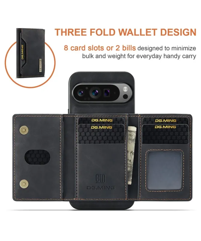 Coque Google Pixel 10 Pro XL Porte-cartes Détachable | M2 Series Noir - photo 7
