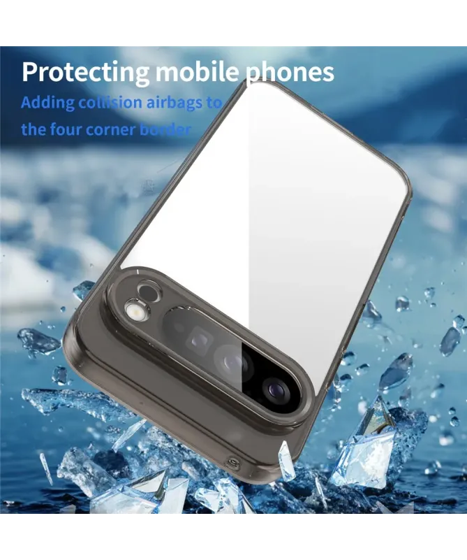 Coque Google Pixel 10 Pro XL Transparente Contour Couleuré