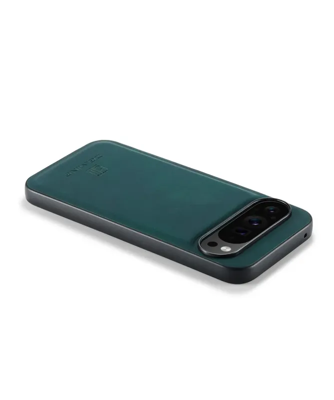 Coque Google Pixel 10 Pro XL DG.MING imitation cuir