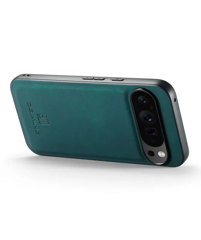 Coque Google Pixel 10 Pro XL DG.MING imitation cuir