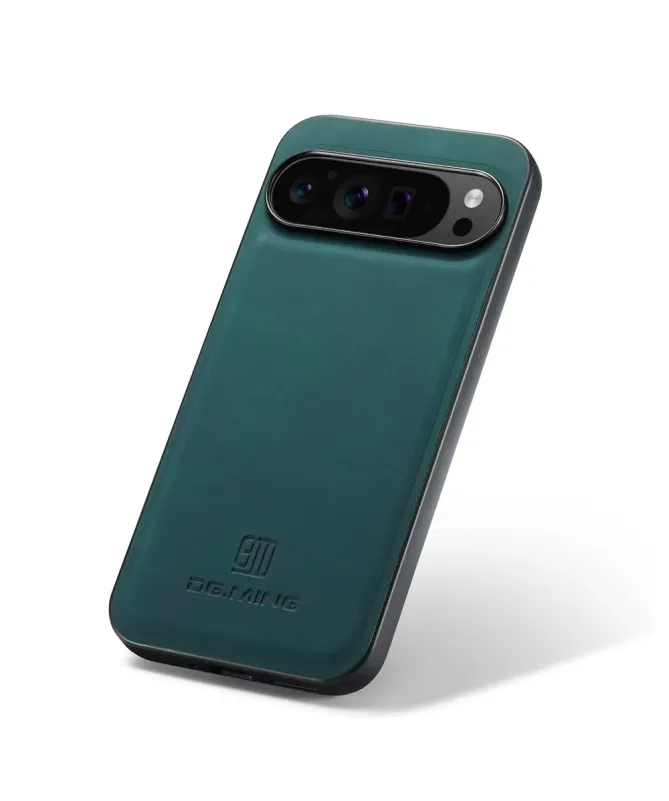 Coque Google Pixel 10 Pro XL DG.MING imitation cuir