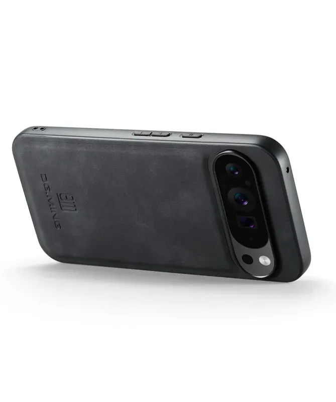 Coque Google Pixel 10 Pro XL DG.MING imitation cuir
