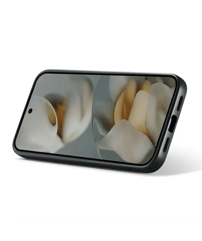 Coque Google Pixel 10 Pro XL DG.MING imitation cuir