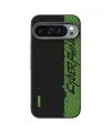Coque Google Pixel 10 Pro XL Racing Noir et Vert Compatible MagSafe