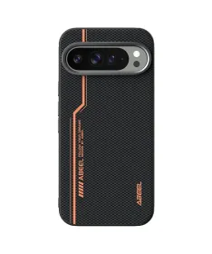 Coque Google Pixel 10 Pro XL Racing Noir et Orange