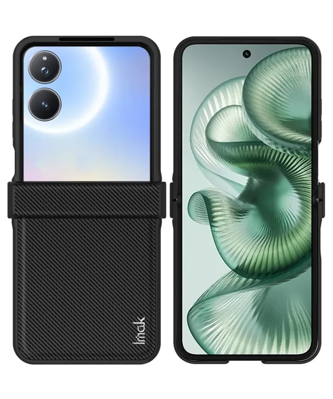 Coque Xiaomi Mix Flip 2 IMAK Ruiyi Carbon Texture