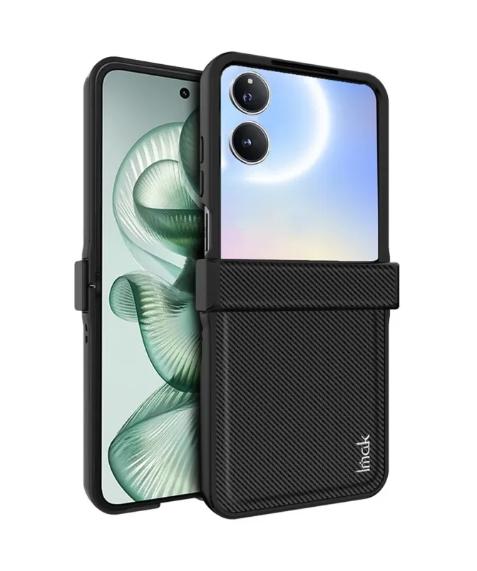 Coque Xiaomi Mix Flip 2 IMAK Ruiyi Carbon Texture