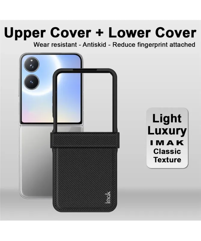 Coque Xiaomi Mix Flip 2 IMAK Ruiyi Carbon Texture