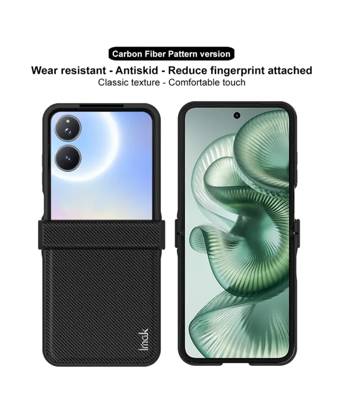 Coque Xiaomi Mix Flip 2 IMAK Ruiyi Carbon Texture
