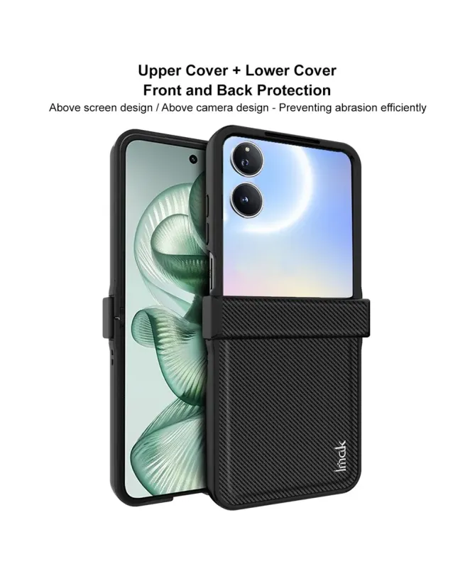 Coque Xiaomi Mix Flip 2 IMAK Ruiyi Carbon Texture