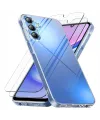 Pack Coque Transparente et 2 Verres Trempés Samsung A17 5G