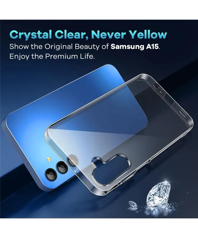 Pack Coque Transparente et 2 Verres Trempés Samsung A17 5G