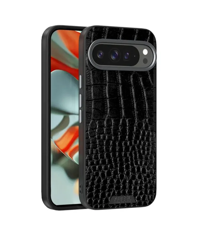 Coque Google Pixel 10 Pro XL Colette Cuir Effet Croco