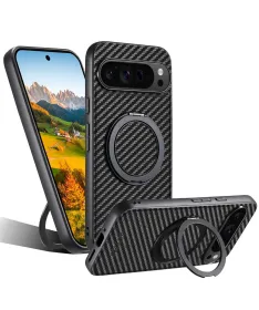 Coque Google Pixel 10 Pro XL Fibre de Carbone avec Anneau | COMMANDO