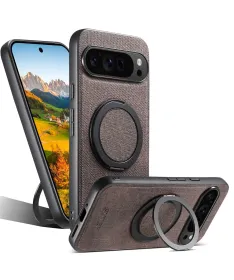 Coque Google Pixel 10 Pro XL Texture Jeans avec Anneau Magnétique