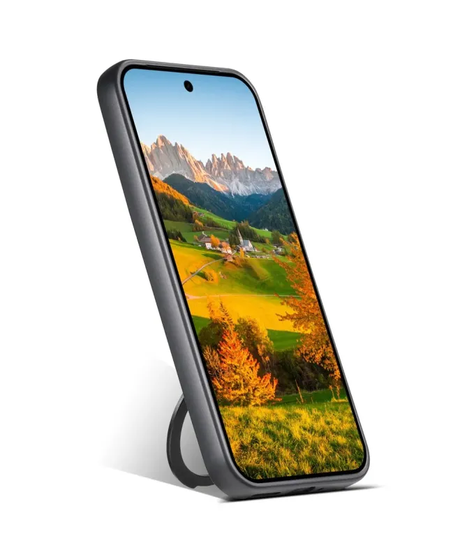 Coque Google Pixel 10 Pro XL Texture Jeans avec Anneau Magnétique
