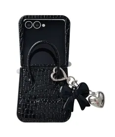 Coque Samsung Galaxy Z Flip 7 Sac à Main Croco | CHIC