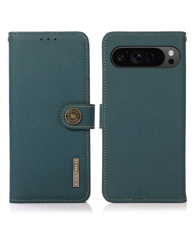 Housse Google Pixel 10 Pro XL / 9 Pro XL KHAZNEH Classic en cuir