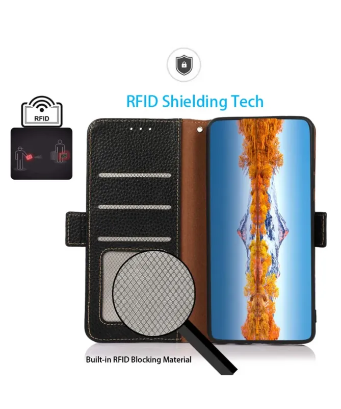 Housse Google Pixel 10 Pro XL / 9 Pro XL KHAZNEH cuir grainé first