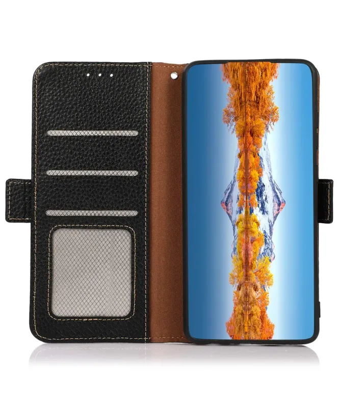 Housse Google Pixel 10 Pro XL / 9 Pro XL KHAZNEH cuir grainé first