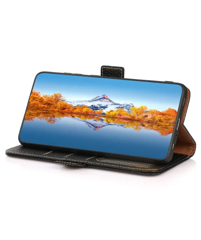 Housse Google Pixel 10 Pro XL / 9 Pro XL KHAZNEH cuir grainé first