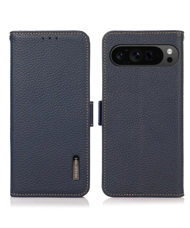 Housse Google Pixel 10 Pro XL / 9 Pro XL KHAZNEH cuir grainé first