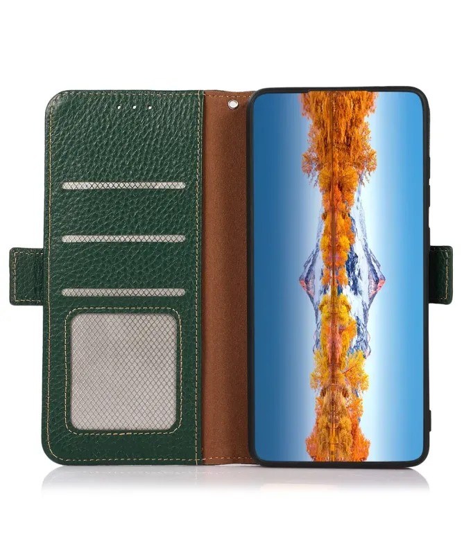 Housse Google Pixel 10 Pro XL / 9 Pro XL KHAZNEH cuir grainé first