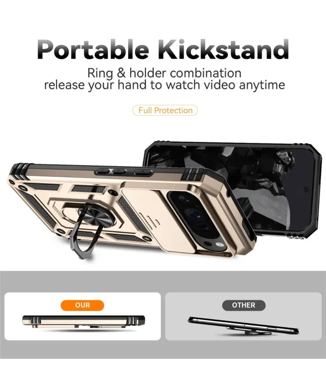 Coque Google Pixel 10 Pro XL Camera Slide Fonction Support