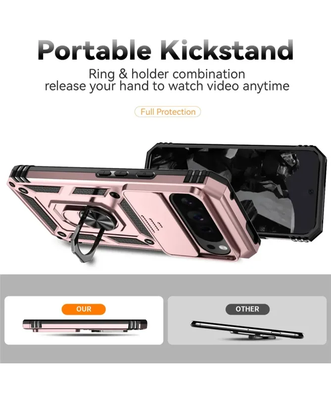 Coque Google Pixel 10 Pro XL Camera Slide Fonction Support