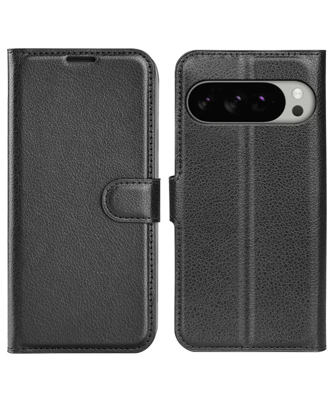Housse Google Pixel 10 Pro XL portefeuille style cuir