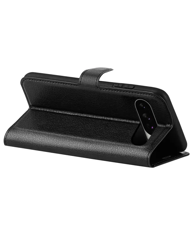 Housse Google Pixel 10 Pro XL portefeuille style cuir